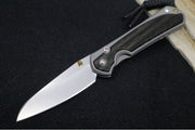 Chris Reeve Knives Small Sebenza 31 - Insingo Blade / Bog Oak Inlay / CPM-Magnacut (A9) S31-1124 - Northwest Knives