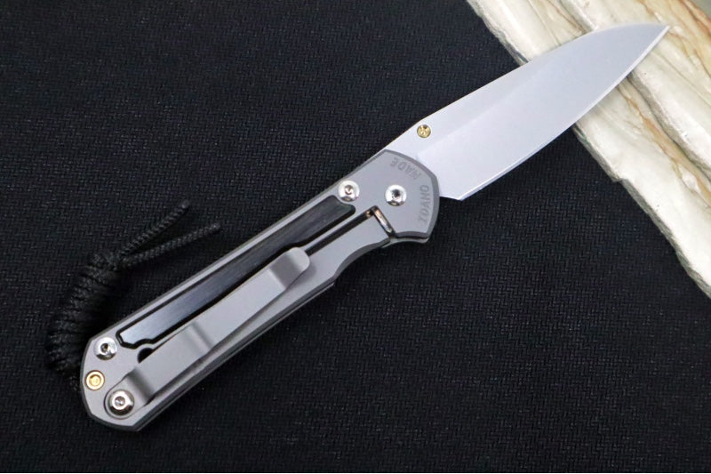 Chris Reeve Knives Small Sebenza 31 - Insingo Blade / Bog Oak Inlay / CPM-Magnacut (A9) S31-1124