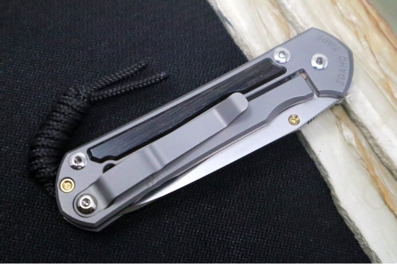 Chris Reeve Knives Small Sebenza 31 - Insingo Blade / Bog Oak Inlay / CPM-Magnacut (A9) S31-1124