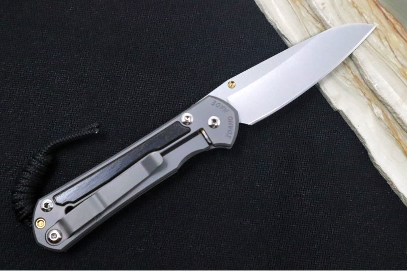 Chris Reeve Knives Small Sebenza 31 - Insingo Blade / Bog Oak Inlay / CPM-Magnacut (A10) S31-1124