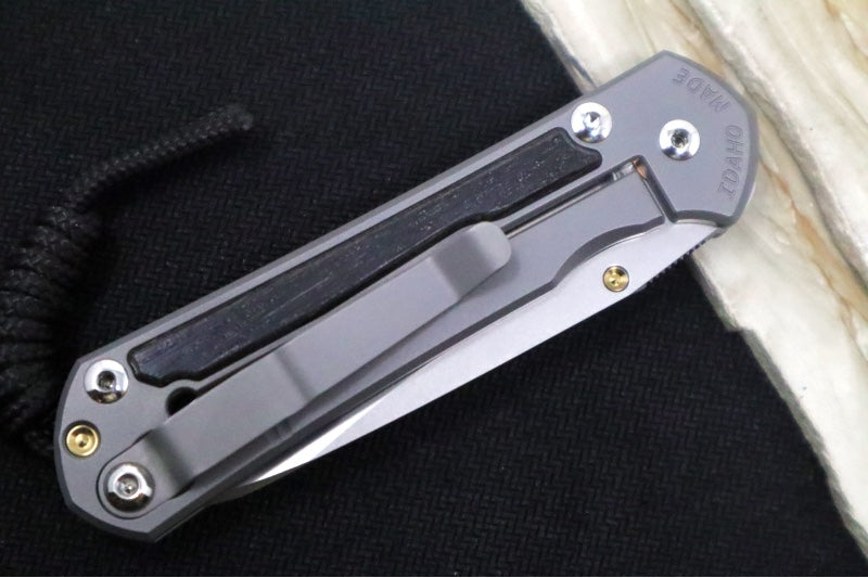 Chris Reeve Knives Small Sebenza 31 - Insingo Blade / Bog Oak Inlay / CPM-Magnacut (A10) S31-1124