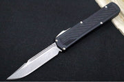 Guardian Tactical Scout OTF - Black Anodized Aluminum Handle / Stonewashed Single Edge Blade 143511 - Northwest Knives
