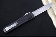 Guardian Tactical Scout OTF - Black Anodized Aluminum Handle / Stonewashed Single Edge Blade 143511 - Northwest Knives