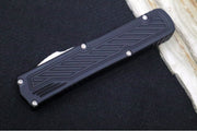 Guardian Tactical Scout OTF - Black Anodized Aluminum Handle / Stonewashed Single Edge Blade 143511 - Northwest Knives