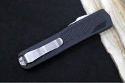 Guardian Tactical Scout OTF - Black Anodized Aluminum Handle / Stonewashed Single Edge Blade 143511 - Northwest Knives