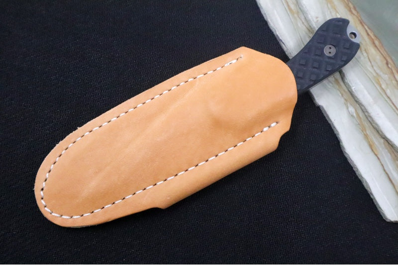 Bradford Knives Guardian 3.2S - Textured Black G-10 Handle / M390 Steel / Sabre Grind 3.2S-001-M390