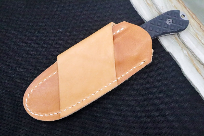 Bradford Knives Guardian 3.2S - Textured Black G-10 Handle / M390 Steel / Sabre Grind 3.2S-001-M390