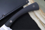 Bradford Knives Fillet N690 - 3D Black Microtextured G-10 Handle / N690 Blade / Full Height Flat Grind FILLET-201-N690 - Northwest Knives