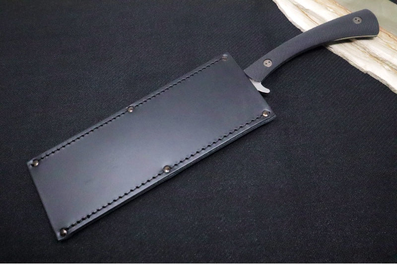 Bradford Knives Fillet N690 - 3D Black Microtextured G-10 Handle / N690 Blade / Full Height Flat Grind FILLET-201-N690