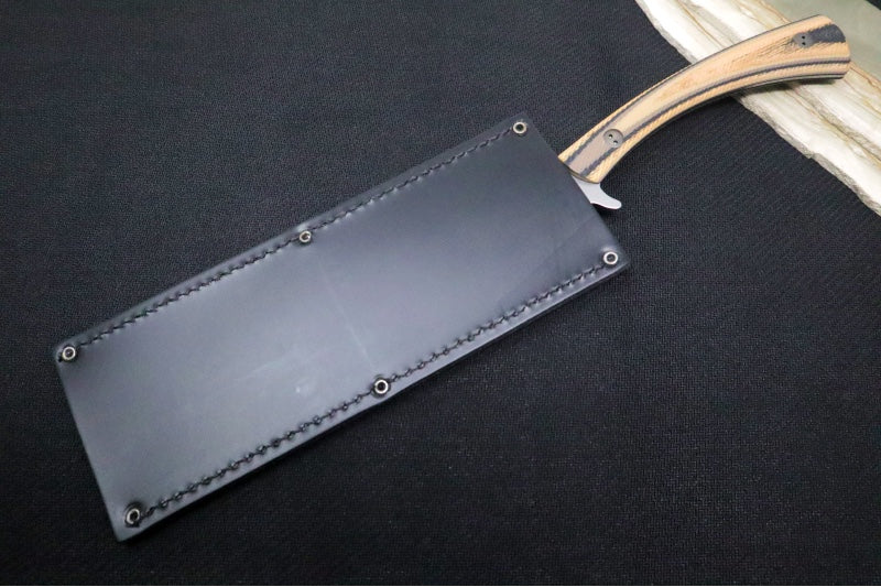 Bradford Knives Fillet N690 - 3D Microtextured G-Wood Handle / N690 Blade / Full Height Flat Grind FILLET-115-N690