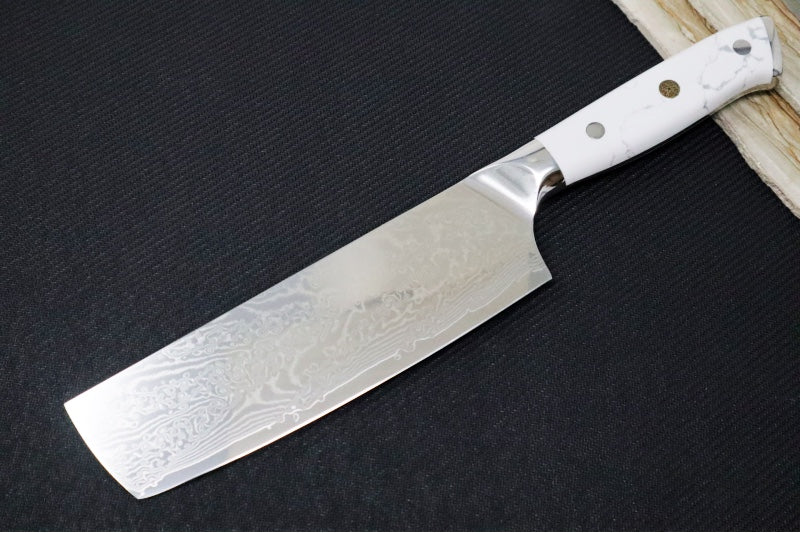 Garage Sale NWK Granite Series - 7" Nakiri Knife - Layered VG10 Steel - Northwest Knives