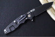 Rick Hinderer Knives Eklipse 3.5" - Spearpoint / Battle Black Anodized Frame / Red G-10 / CPM-S45VN - Northwest Knives