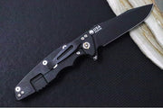 Rick Hinderer Knives Eklipse 3.5" - Spearpoint / Battle Black Anodized Frame / Black & Blue G-10 / CPM-S45VN - Northwest Knives
