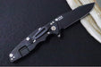 Rick Hinderer Knives Eklipse 3.5" - Spearpoint / Battle Black Anodized Frame / Black & Blue G-10 / CPM-S45VN - Northwest Knives