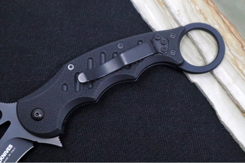 Fox Knives Karambit - Black G-10 Handle / N690Co Blade / Emerson Wave - 479