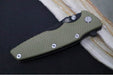 Rick Hinderer Knives Eklipse 3.5" - Spearpoint / Battle Black Anodized Frame / OD Green G-10 / CPM-S45VN - Northwest Knives