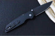 Pro Tech TR-3 Integrity - Drop Point / Black DLC Finish / CPM-Magnacut Steel / "Relic" Black Textured Anodized Handle INT1106 - Northwest Knives