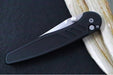 Pro Tech Avalon Peace Neighbor Design Manual - Drop Point Blade / Stonewashed Finish / CPM-Magnacut Steel / Black Knurled Anodized Handle PN1101 - Northwest Knives