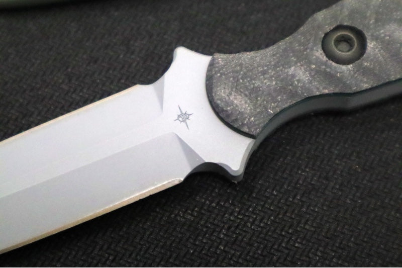 Toor Knives Specter R - Phantom Grey KG Gunkote Finished Blade / CPM-3V Steel / Black G10 Handle / Kydex Sheath 850049642835 - Northwest Knives