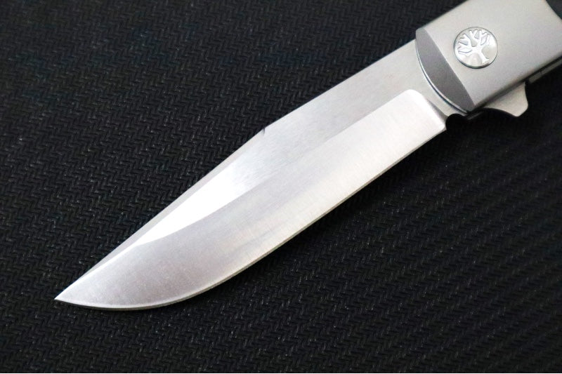Garage Sale Boker TRPPR Flipper - CPM-MagnaCut Steel / Two-Tone Clip Point Blade / Curly Birch Wood Handles with Titanium Bolsters 112098 - Northwest Knives