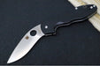Spyderco Retract - Black G-10 Handle / Satin Finish / 9Cr18MoV Stainless Steel - C276GP - Northwest Knives