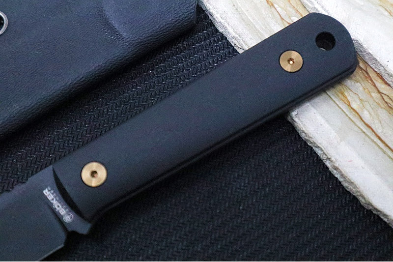 Boker BFF Packlite Stargaze - Removable Black Richlite Handle / CPM-Magnacut Steel / Black Cerakoted Drop Point Blade / Black Kydex Sheath 120751 - Northwest Knives