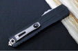 Microtech Ultratech  EX ZBP (Zero Blade Play) OTF Signature Series - Stonewash Finish / Bayonet Blade / Black Anodized Aluminum Handle 1120EX-10S - Northwest Knives