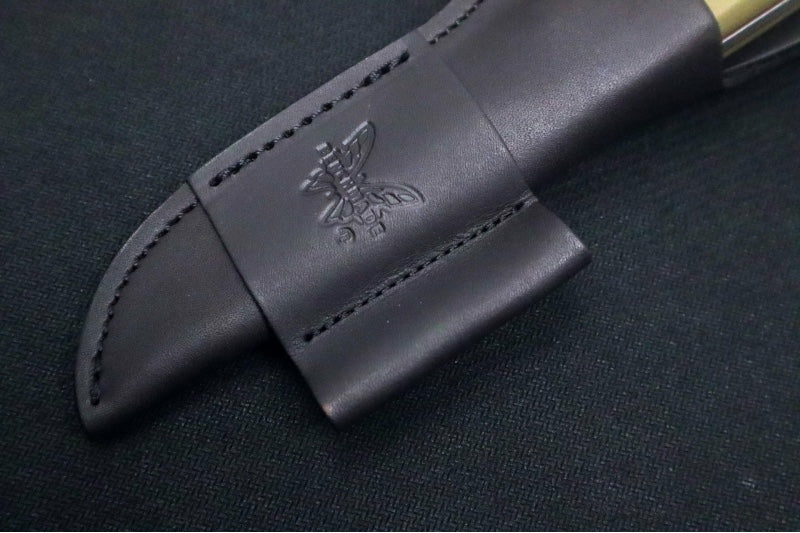 Benchmade 163-1 Bushcrafter Fixed Blade - CPM-S30V / Drop Point / OD Green G-10 Handle