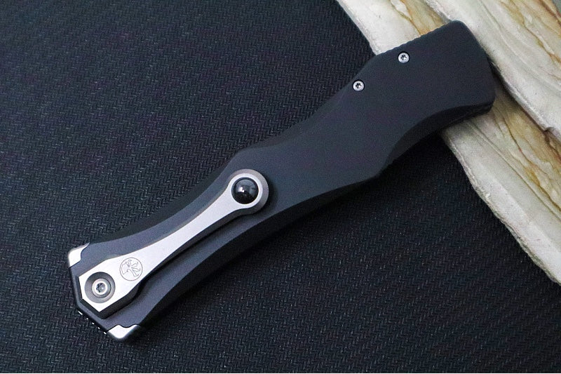 Microtech Marfione Select Microtech Halo IV Signature Series OTF - Tanto Blade / Hardcoat Anodized Alloy Handle with Double Vapor Blasted Stainless Steel Hardware 1151-10MS1 - Northwest Knives