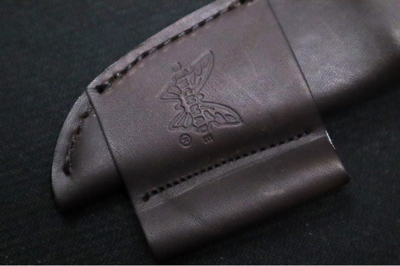 Benchmade 165-1 Mini Bushcrafter Fixed Blade - CPM-S30V / Drop Point / OD Green G-10 Handle