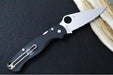 Spyderco Paramilitary 2 Lightweight - Black FRN Handle / Serrated Satin Blade / BD1N Steel - C81SBK2 - Northwest Knives