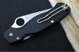 Spyderco Paramilitary 2 Lightweight - Black FRN Handle / Serrated Satin Blade / BD1N Steel - C81SBK2 - Northwest Knives
