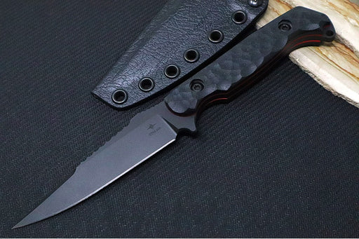 Toor Knives Darter S - Black KG Gunkote Finished Blade / CPM-M4 Steel / Shadow Black G-10 Handle / Kydex Sheath & ULTI Clip 850061338358 - Northwest Knives