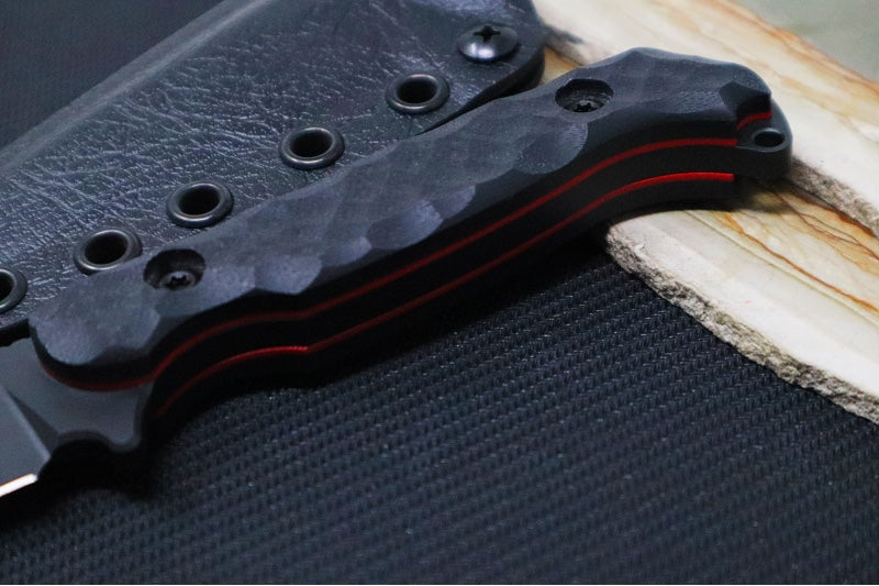 Toor Knives Darter S - Black KG Gunkote Finished Blade / CPM-M4 Steel / Shadow Black G-10 Handle / Kydex Sheath & ULTI Clip 850061338358 - Northwest Knives