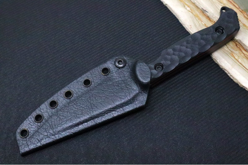 Toor Knives Darter S - Black KG Gunkote Finished Blade / CPM-M4 Steel / Shadow Black G-10 Handle / Kydex Sheath & ULTI Clip 850061338358 - Northwest Knives
