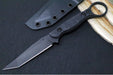 Toor Knives Serpent T Socom Black - Socom Black KG Gunkote Blade / CPM-M4 Steel / Black G-10 Handle / Kydex Sheath - Northwest Knives