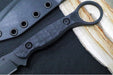 Toor Knives Serpent T Socom Black - Socom Black KG Gunkote Blade / CPM-M4 Steel / Black G-10 Handle / Kydex Sheath - Northwest Knives