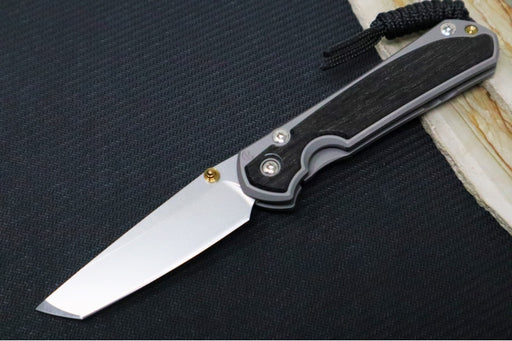 Chris Reeve Knives Small Sebenza 31 - Tanto / Bog Oak Inlay / CPM-Magnacut Steel S31-1130 (A4) - Northwest Knives