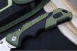 Buck 660 Large Pursuit Folder- Drop Point Blade with Guthook / 420HC Stainless Steel / Green Glass Filled Nylon with Versaflex 0660GRG-B - Northwest Knives
