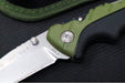 Buck 660 Large Pursuit Folder- Drop Point Blade with Guthook / 420HC Stainless Steel / Green Glass Filled Nylon with Versaflex 0660GRG-B - Northwest Knives