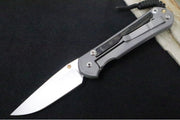 Chris Reeve Knives Large Sebenza 31 Left Handed - Drop Point Blade / Bog Oak Inlay L31-1101 (A2) - Northwest Knives