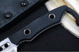 Heretic Knives Kobold Fixed Blade - Clip Point Blade / CPM-Magnacut Steel / Stonewash Finish / Black G-10 Handle H065-2A-BLK-G10 - Northwest Knives