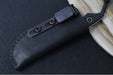 Heretic Knives Kobold Fixed Blade - Clip Point Blade / CPM-Magnacut Steel / Stonewash Finish / Black G-10 Handle H065-2A-BLK-G10 - Northwest Knives