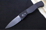 Pro Tech Tactical Response 2 Operator Auto - Black Anodized Aluminum Handle / Textured Corners / Tritium Push Button / Black Blade / CPM-Magnacut Steel TR203-OPERATOR - Northwest Knives