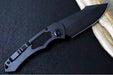 Heretic Knives Pariah Auto - Secret Cel Shading Finished Blade / CPM-Magancut Steel / Secret Blacklight Cel Shading Aluminum Handle & Black Grip Tape Inlays H047-CS-MVH048-CS-SC - Northwest Knives