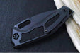Heretic Knives Medusa Auto Limited Edition - Tanto Cerakoted & Hand Painted Blade / Secret Cel Shaded Cerakoted Aluminum Handle with Black Grip Inlays / CPM-Magnacut Steel H011-CS-SC - Northwest Knives