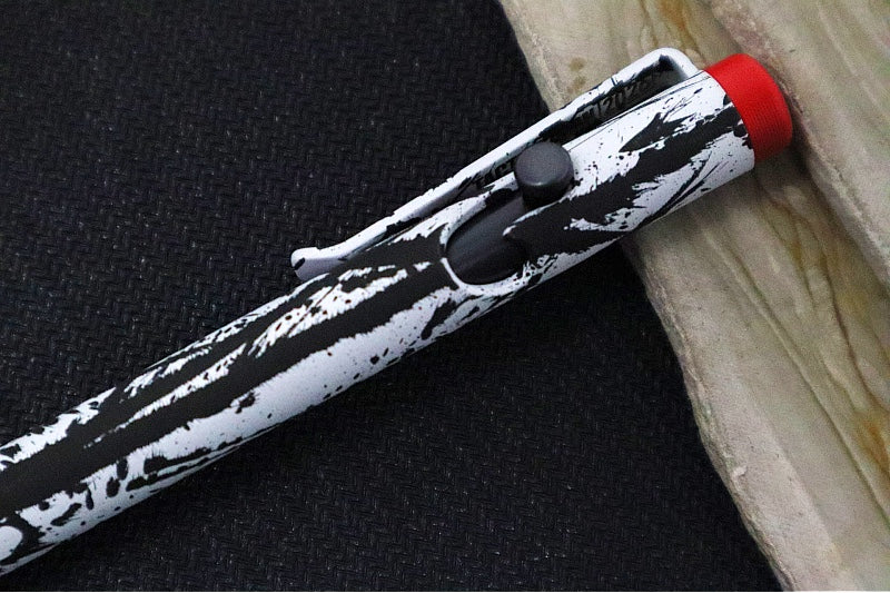 Tactile Turn Standard Bolt Action Pen - Abstract Seasonal 2026 Release (Red) - Northwest Knives