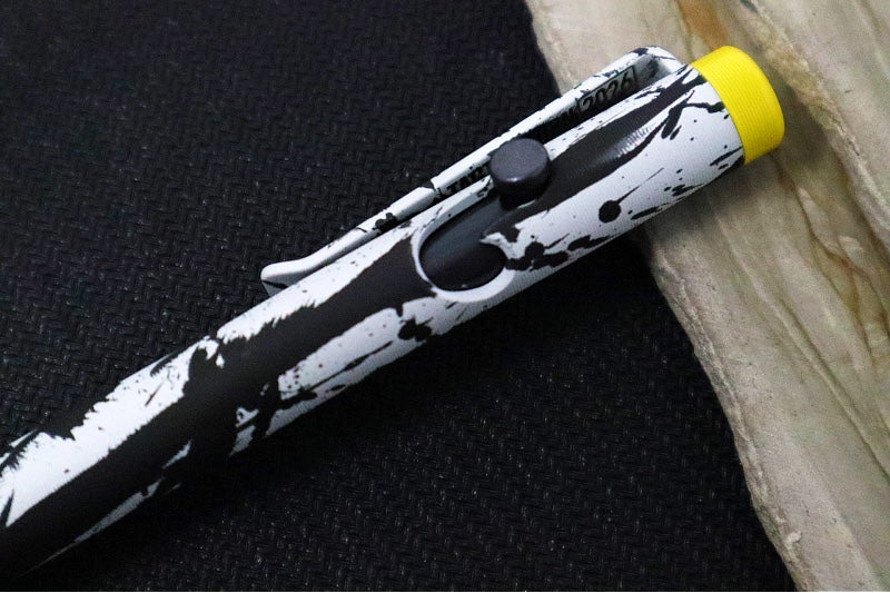 Tactile Turn Bolt Action Short Pen - Abstract 2026 Seasonal Release (Yellow) - Northwest Knives
