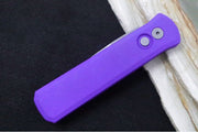 Pro Tech Godson Auto - Purple Anodized Aluminum Handle / Spear Point Blade / Bead Blasted Finish / 154-CM Steel 720-PURP - Northwest Knives