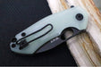 GiantMouse ACE Riv - Jade G-10 Handle / PVD Blackwash Finish / CPM-Magnacut Steel - RIV-LL-JADE-G10 - Northwest Knives